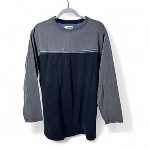 Point Zero black &‎ grey long sleeve shirt Size L #skater